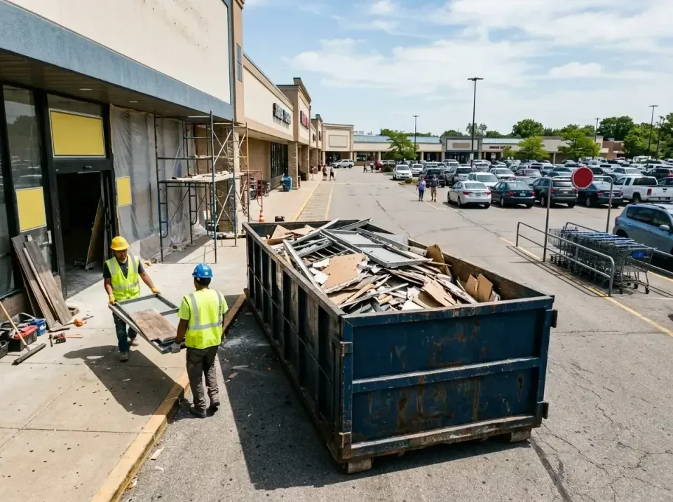 retail-store-renovation-debris-003 — frequently asked questions, Roll-off Dumpster Rentals in Olathe, KS
